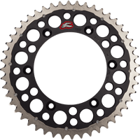 RENTHAL Twinring™ Rear Sprocket 48 Tooth Black 150052048GPBK