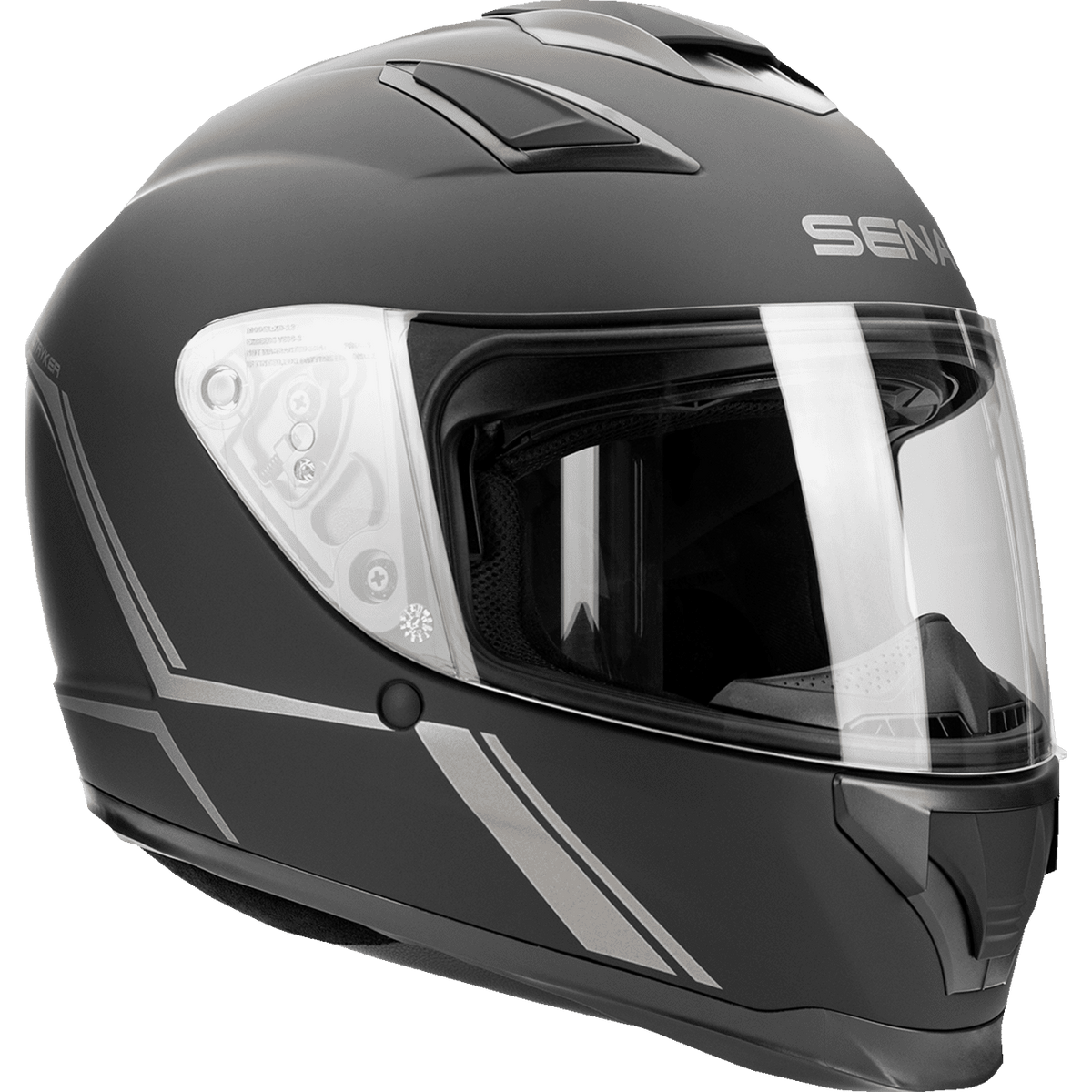 SENA Stryker Helmet Matte Black Large STRYKERMB00L1