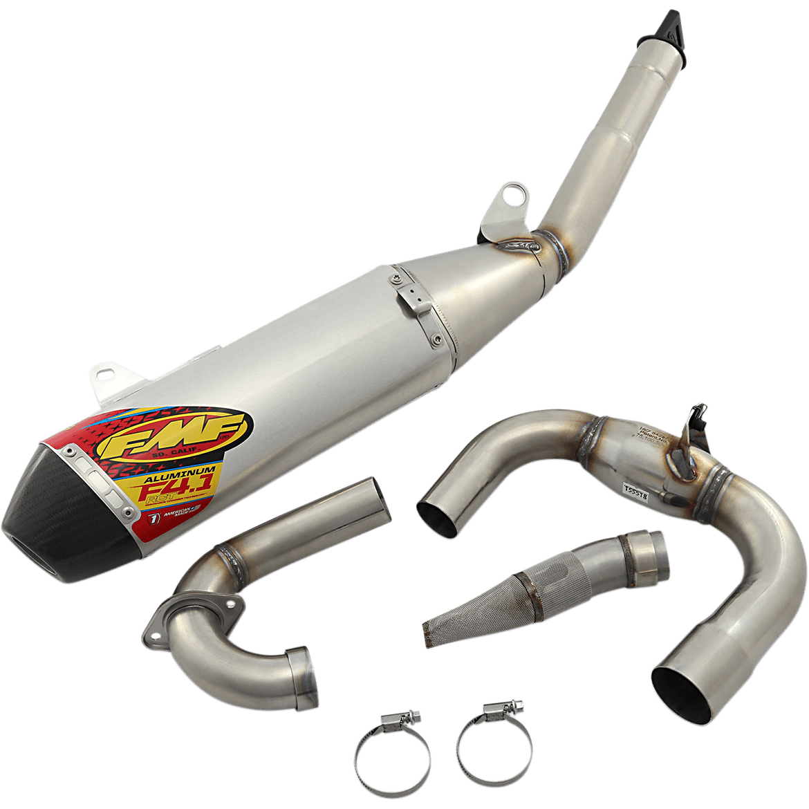 FMF 4.1 RCT Exhaust with MegaBomb Aluminum 044456