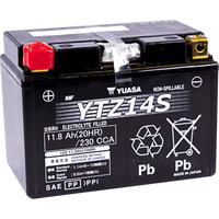 YUASA AGM Battery YTZ14S YUAM72Z14