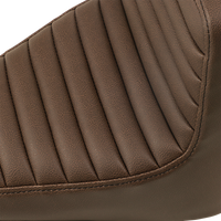 SADDLEMEN Step-Up Seat Front Tuck-n-Roll/Rear Lattice Stitch Brown Scout '18-'19 I1833176BR