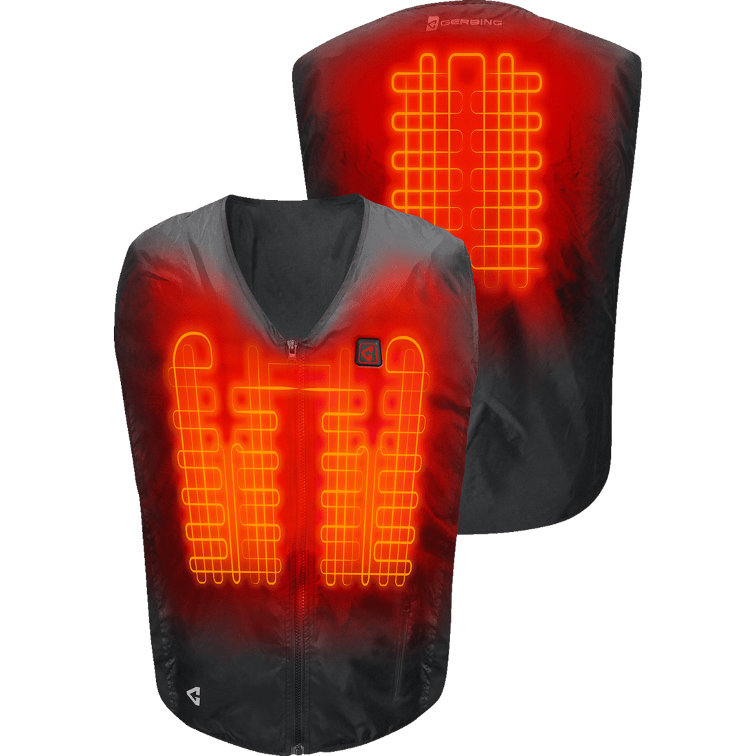 GERBING HEATED CLOTHING 7V Battery Heated Vest Liner Black L/XL