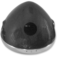 EMGO Lucas Style Headlight Shell 7" Faux Carbon