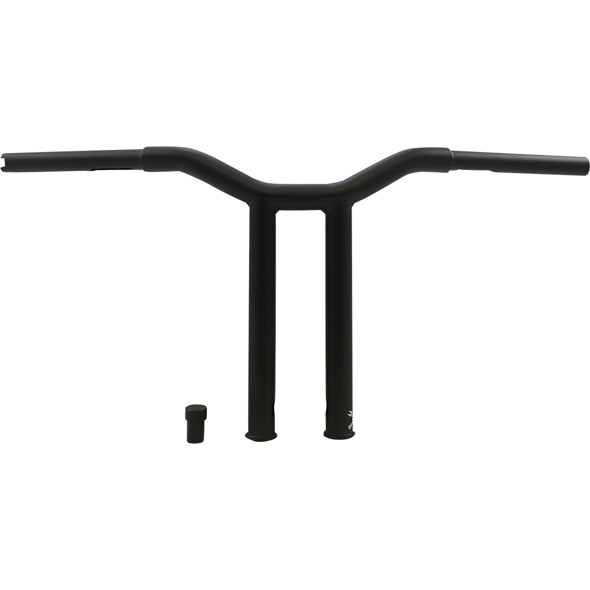 BURLY BRAND Handlebar Dominator Straight 12" Matte Black B126072SB