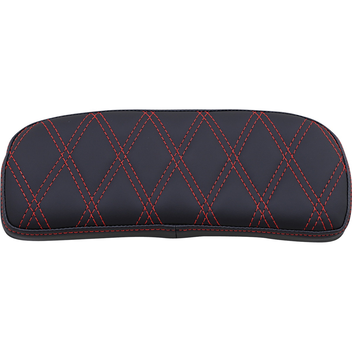 DRAG SPECIALTIES Chopped Tour-Pak Pad Double Diamond Black/Red