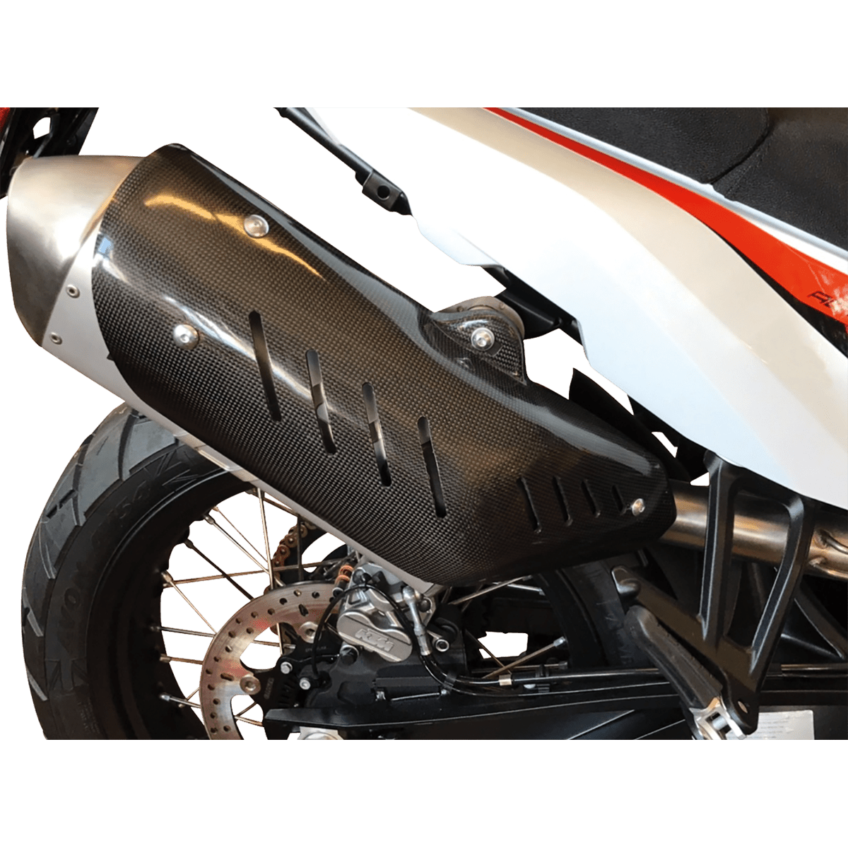 MOOSE RACING Carbon Muffler Bag Guard MBG355020