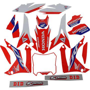 D'COR VISUALS Graphic Kit Honda HRC 2010891