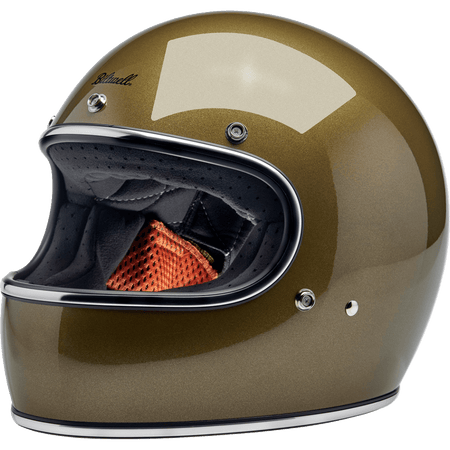 BILTWELL Gringo Helmet Ugly Gold Large 1002363504