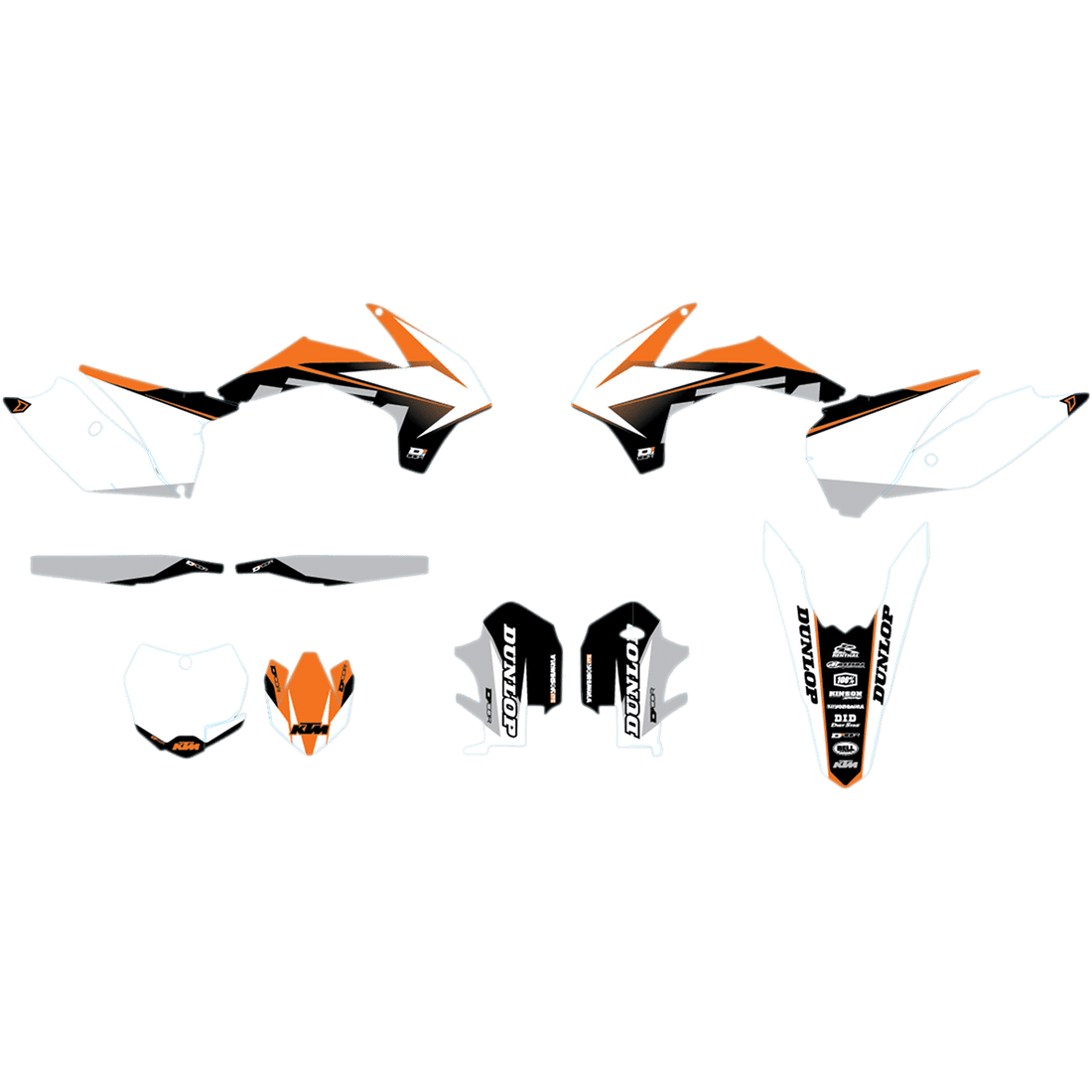 D'COR VISUALS Graphic Kit KTM 2030205