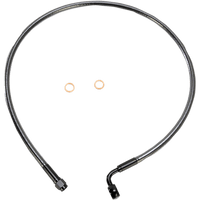 MAGNUM SHIELDING Brake Line 10 mm-90° 30" Black Pearl AS47230