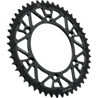 JT SPROCKETS Steel Rear Sprocket Graphite 48 Tooth