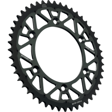 JT SPROCKETS Steel Rear Sprocket Graphite 48 Tooth