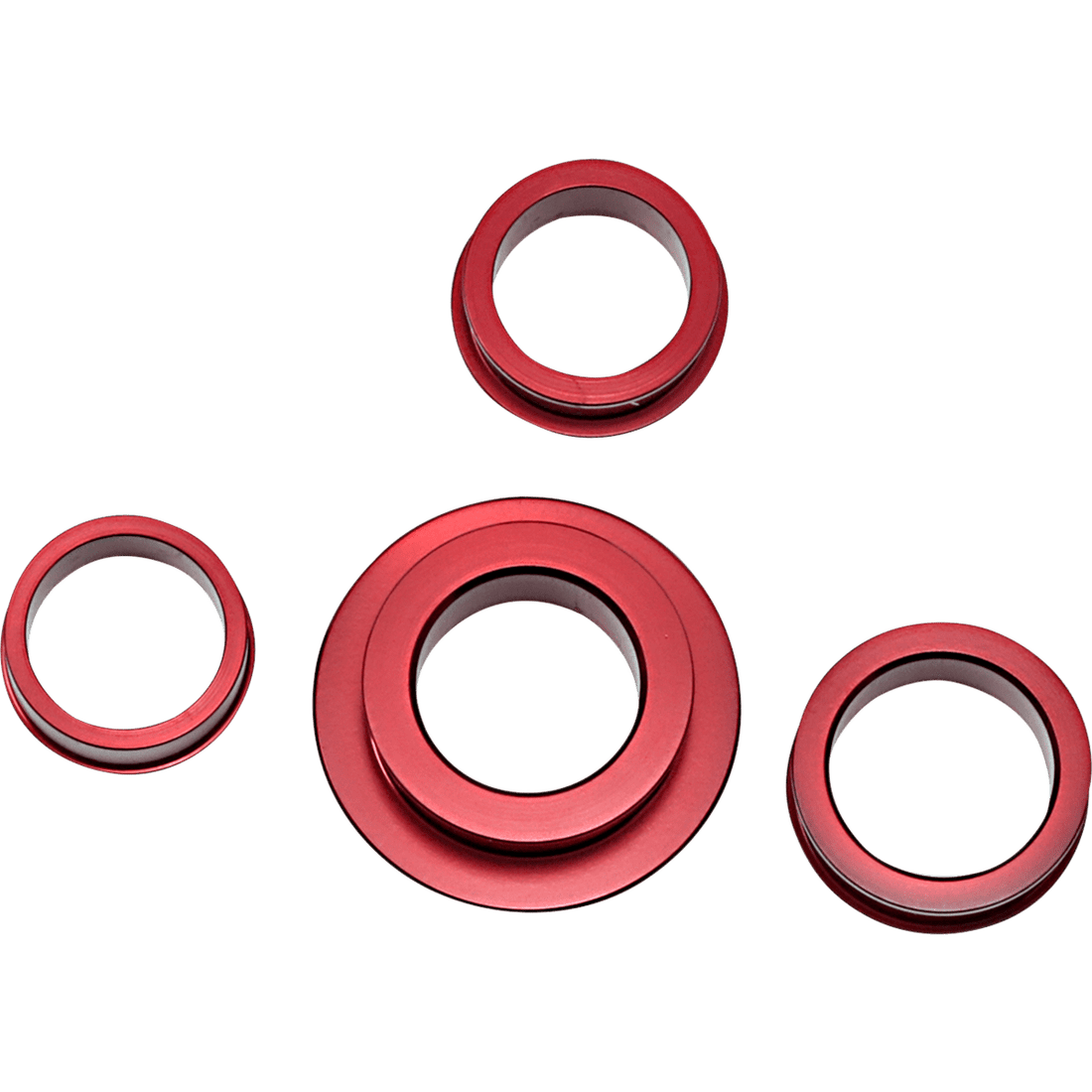 DRIVEN RACING Wheel Spacer Captive Red Honda