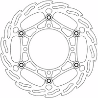 MOTO-MASTER Brake Rotor Front Flame