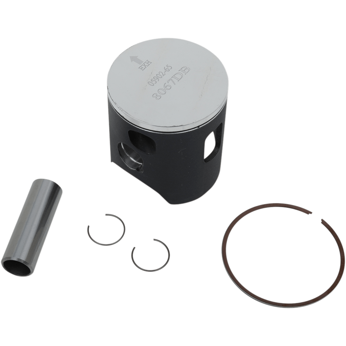 WOSSNER Piston Kit 54.45 mm Honda