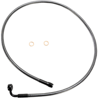 MAGNUM SHIELDING Brake Line 10 mm-90° 36" Black Pearl AS47236