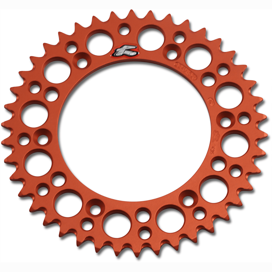 RENTHAL Sprocket Orange 42 Tooth 224U52042GPOR