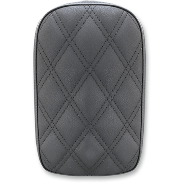 SADDLEMEN Detachable Pillion Pad Lattice Stitched Black SA1022