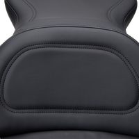 SADDLEMEN Seat Explorer™ Without Backrest Stitched Black FLSTF '07-'17 806120291