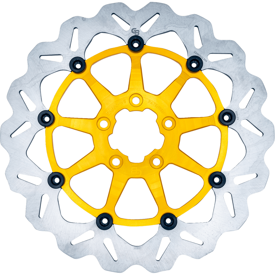 GALFER Brake Rotor Front Gold DF680CWSG