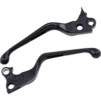 DRAG SPECIALTIES Levers Slotted Black