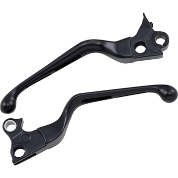 DRAG SPECIALTIES Levers Slotted Black