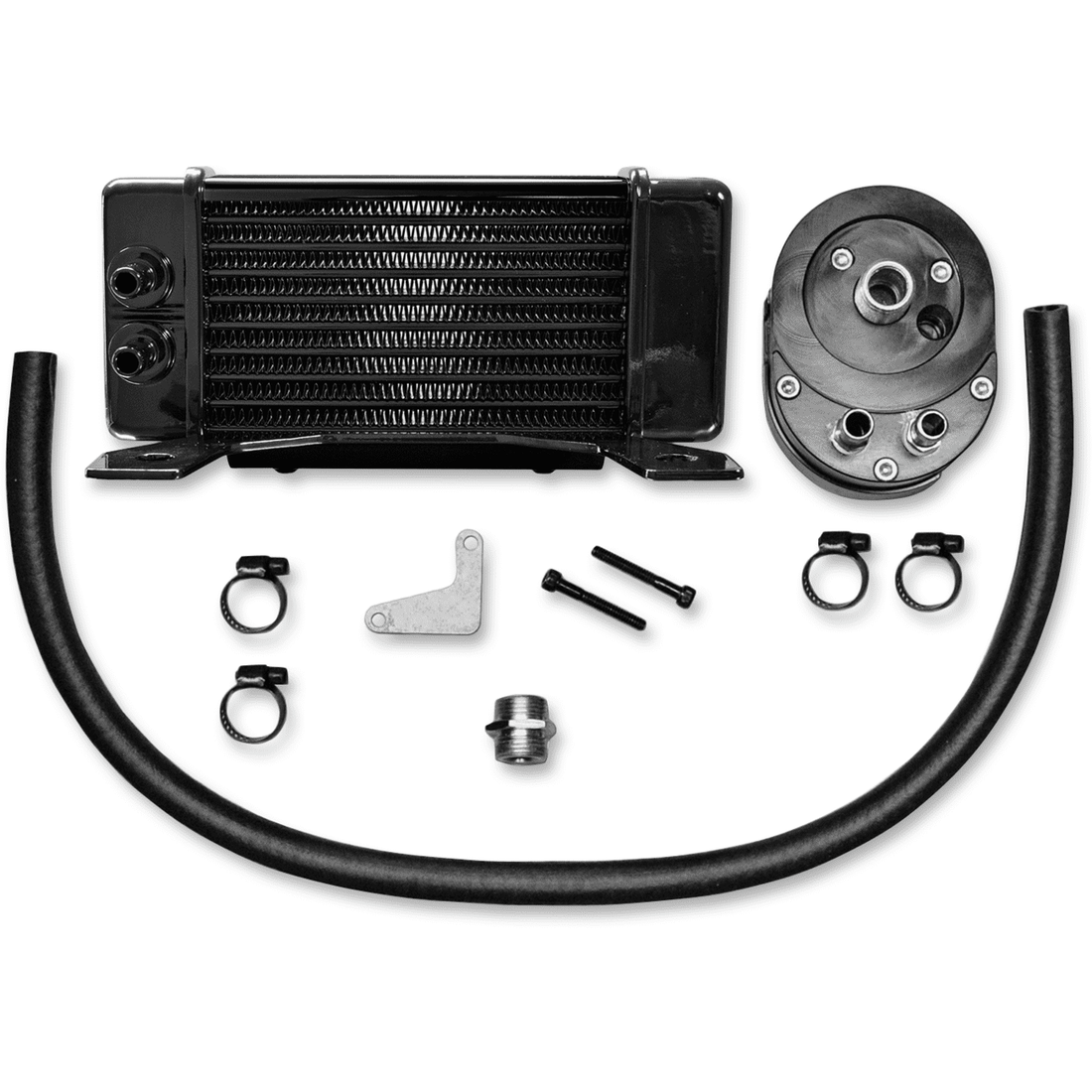 JAGG OIL COOLERS Oil Cooler Kit Low Mount Touring 75023000323