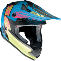 Z1R Youth F.I. Helmet Fractal MIPS® Matte Blue/Hi-Viz Medium