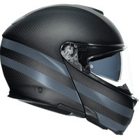 AGV SportModular Helmet Dark Refractive Carbon/Black Medium 211201O2IY01412