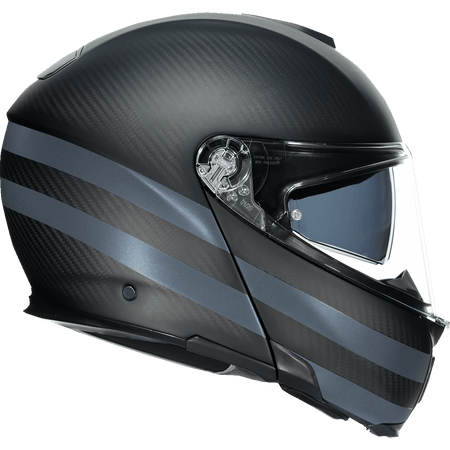 AGV SportModular Helmet Dark Refractive Carbon/Black Medium 211201O2IY01412