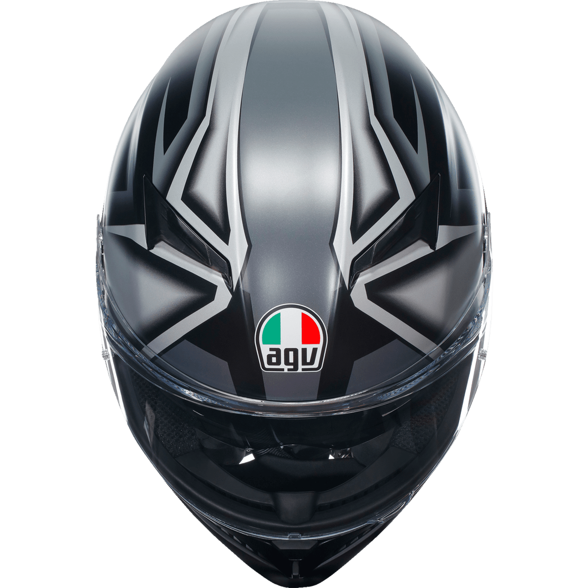 AGV K3 Helmet Compound Matte Black/Gray Small 2118381004008S