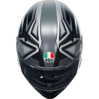 AGV K3 Helmet Compound Matte Black/Gray Small 2118381004008S