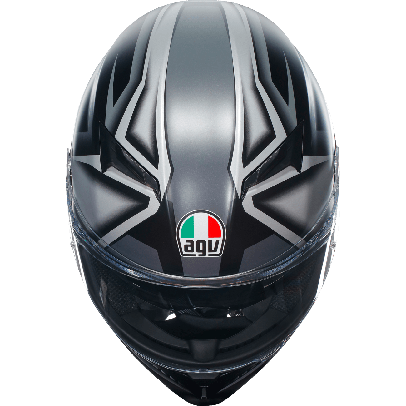 AGV K3 Helmet Compound Matte Black/Gray Small 2118381004008S