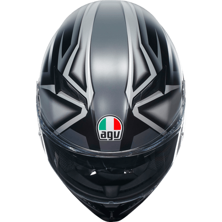 AGV K3 Helmet Compound Matte Black/Gray Small 2118381004008S