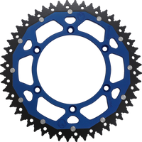 MOOSE RACING Dual Sprocket Blue 52 Tooth