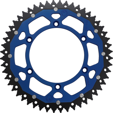 MOOSE RACING Dual Sprocket Blue 52 Tooth