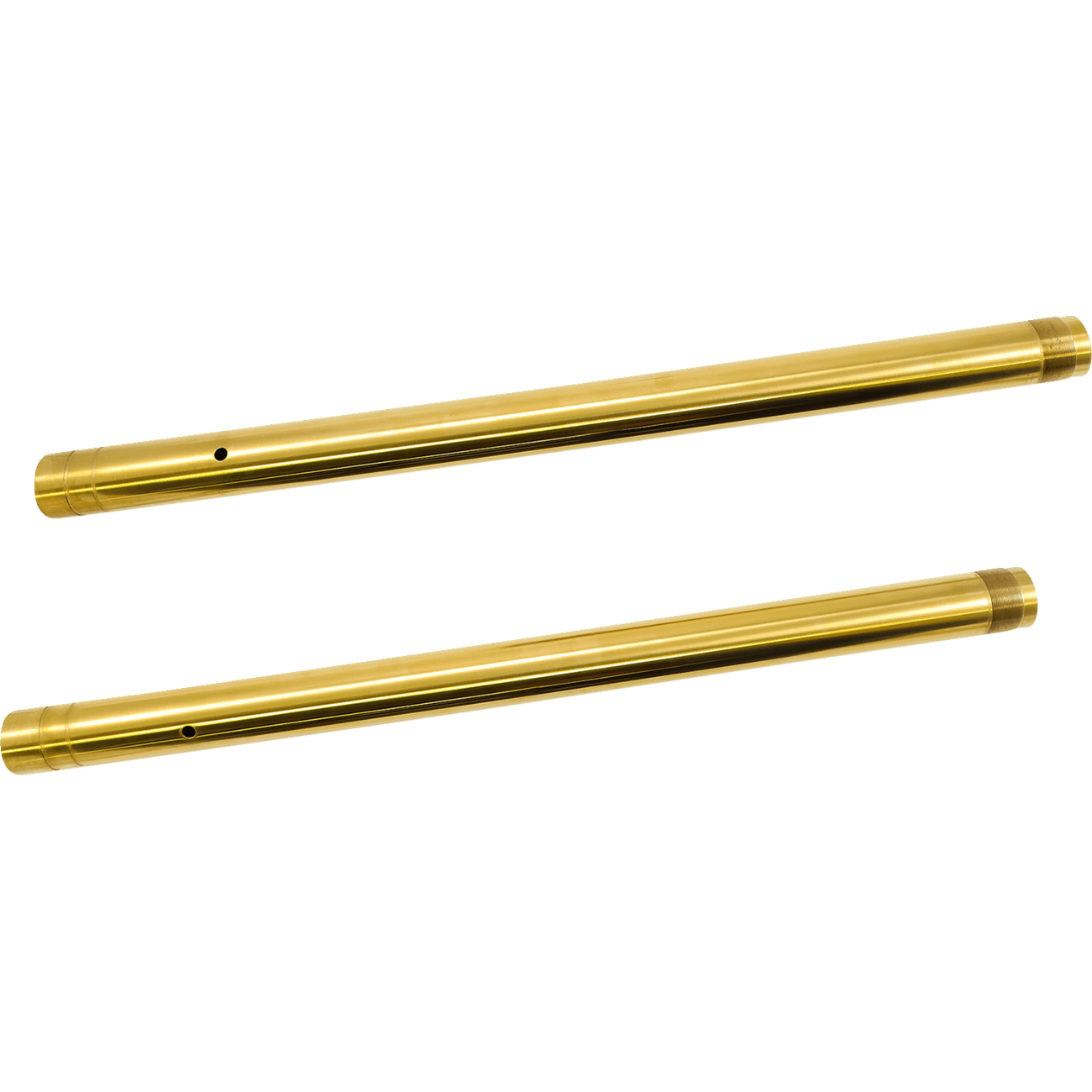 CUSTOM CYCLE ENGINEERING Inverted Fork Tubes Gold 43 mm +4" Length 710078