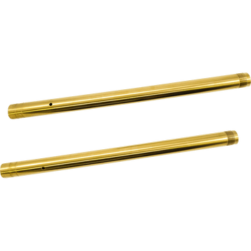 CUSTOM CYCLE ENGINEERING Inverted Fork Tubes Gold 43 mm +4" Length 710078