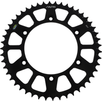 SUNSTAR SPROCKETS Rear Sprocket 48 Tooth Honda/Yamaha Works/Black 5359248BK