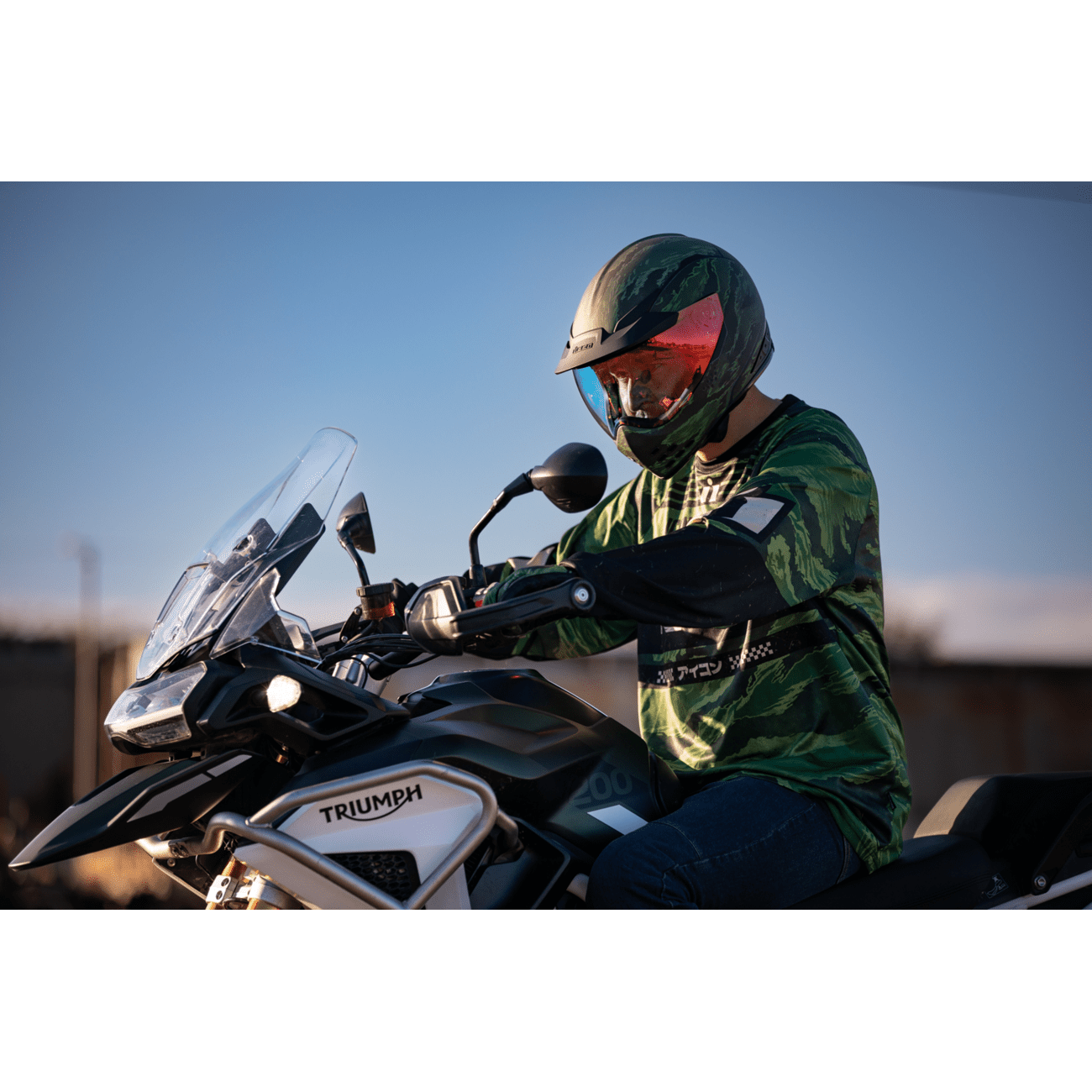 ICON Domain™ Helmet Tiger's Blood Green XS