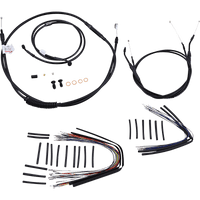 BURLY BRAND Control Kit 14" Ape Hanger Handlebars B301040