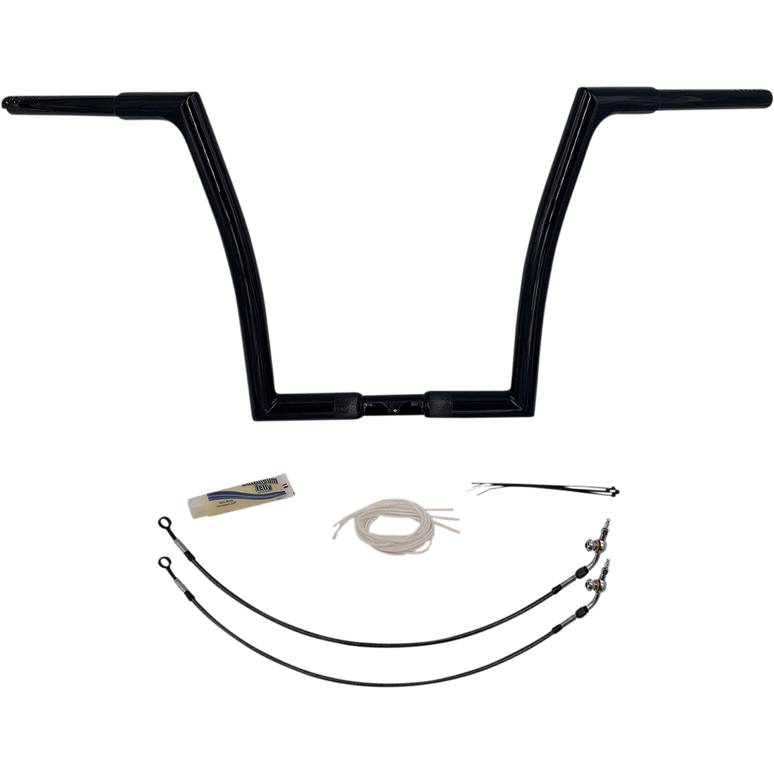 FAT BAGGERS INC. Handlebar Kit Flat Top 14" Black 709314B