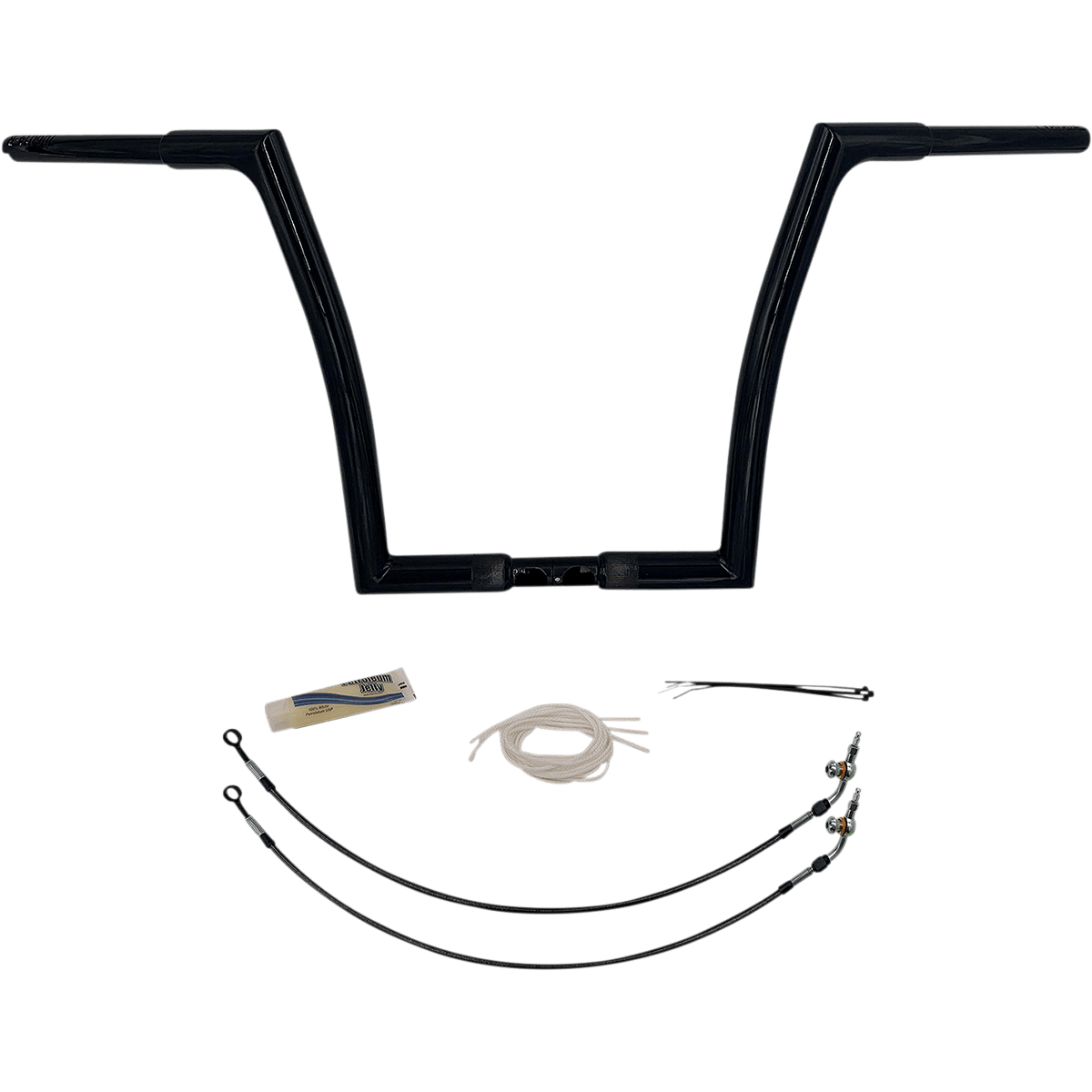 FAT BAGGERS INC. Handlebar Kit Flat Top 14" Black 709314B