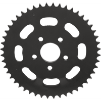 DRAG SPECIALTIES Rear Sprocket Black Dished 48 Tooth