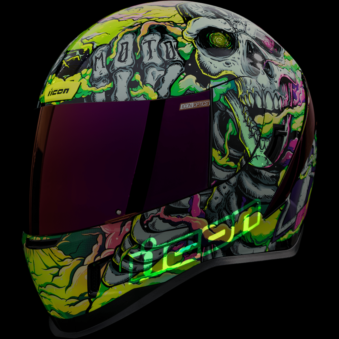 ICON Airform™ Helmet Hippy Dippy Purple Medium