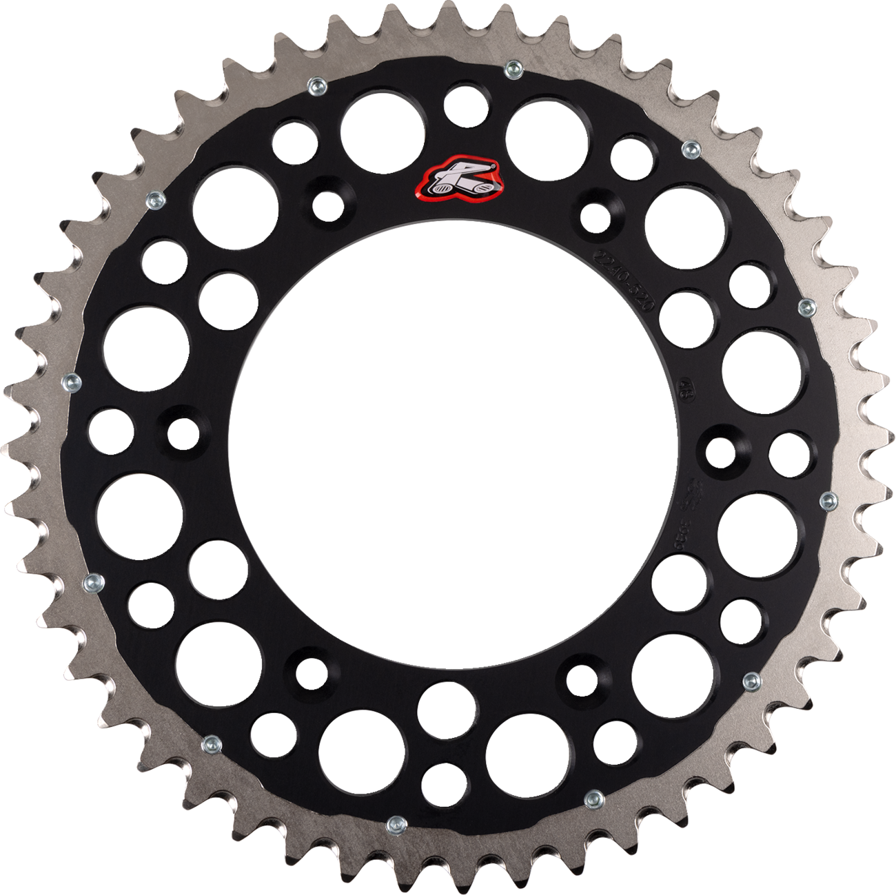 RENTHAL Twinring™ Rear Sprocket 48 Tooth Black 224052048GPBK