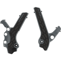 ACERBIS X-Grip Frame Guards Gray/Black DR-Z 400S/E/SM