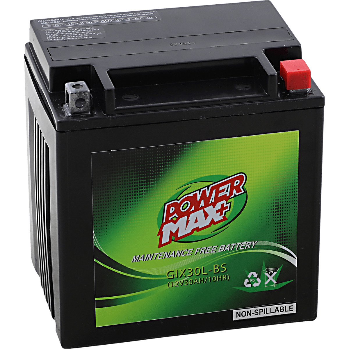 POWER MAX Battery GIX30L GIX30LBS