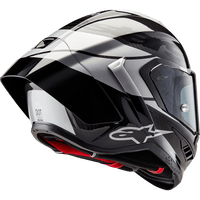 ALPINESTARS Supertech R10 Helmet Element Carbon/Silver/Black XL 82003241368XL