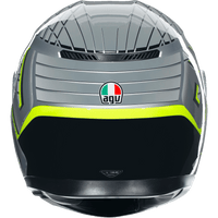 AGV K3 Helmet Fortify Gray/Black/Yellow Fluo Medium 2118381004011M